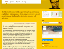 Tablet Screenshot of mortenpostrup.com